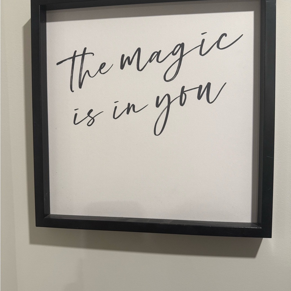 Black and White Inspirational Wall Art